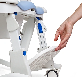 Suport pentru picioare pentru sistemul de toaleta Rifton HTS foto 4