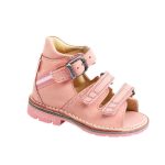 Sandale ortopedice medicinale pentru copii cu scai PIEDRO culoare roz