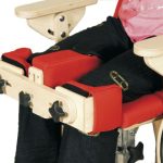 Stabilizatoare pentru genunchi pentru scaun terapeutic ZEBRA pentru copii cu dizabilități