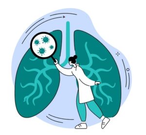 Privire detaliu Pneumonie