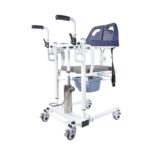 Scaun hidraulic de transfer EasyLift, multifuncțional, cu vas toaletă