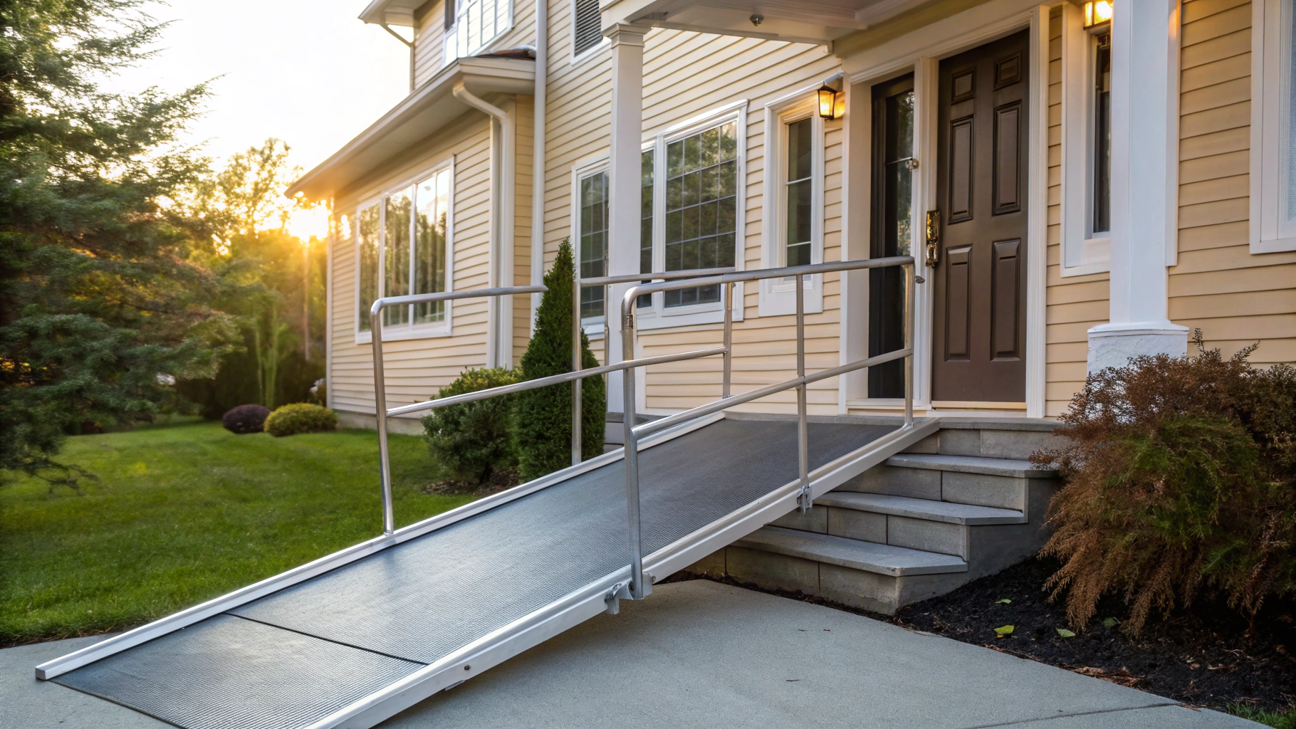 Soluții pentru independență: alegerea unei rampe temporare pentru dizabilități