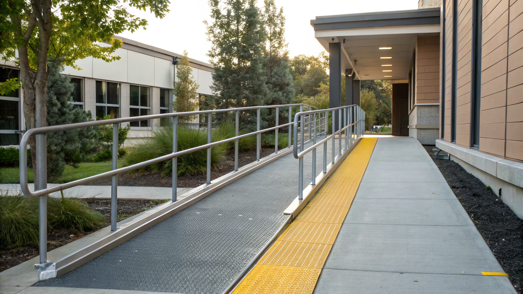 Rampă antiderapantă exterior: Accesibilitate și siguranță sporite pentru fiecare pas