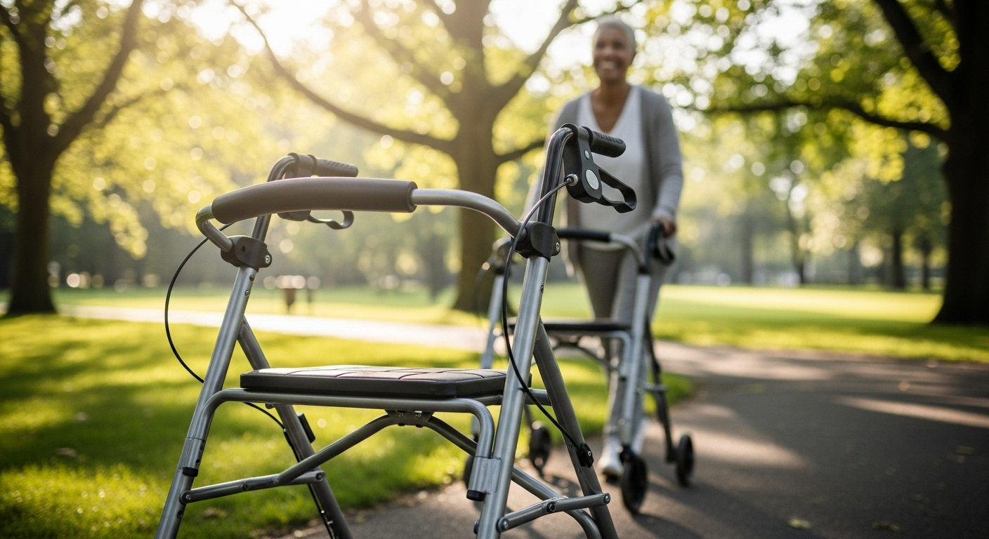 Rolatorul ortopedic din aluminiu: Un sprijin ușor pentru o viață activă