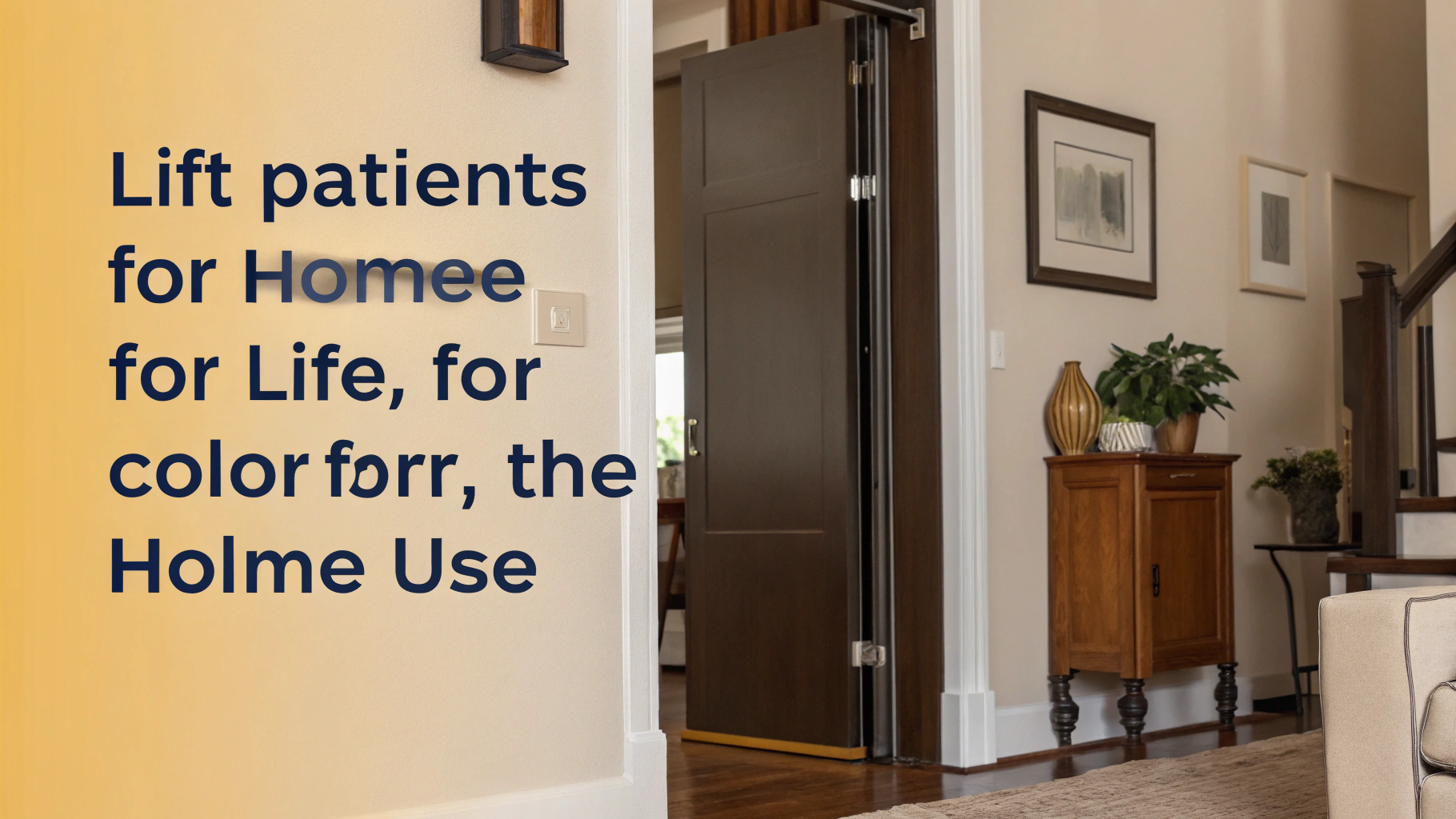 Liftul pentru pacienți: O soluție esențială pentru siguranță și confort acasă