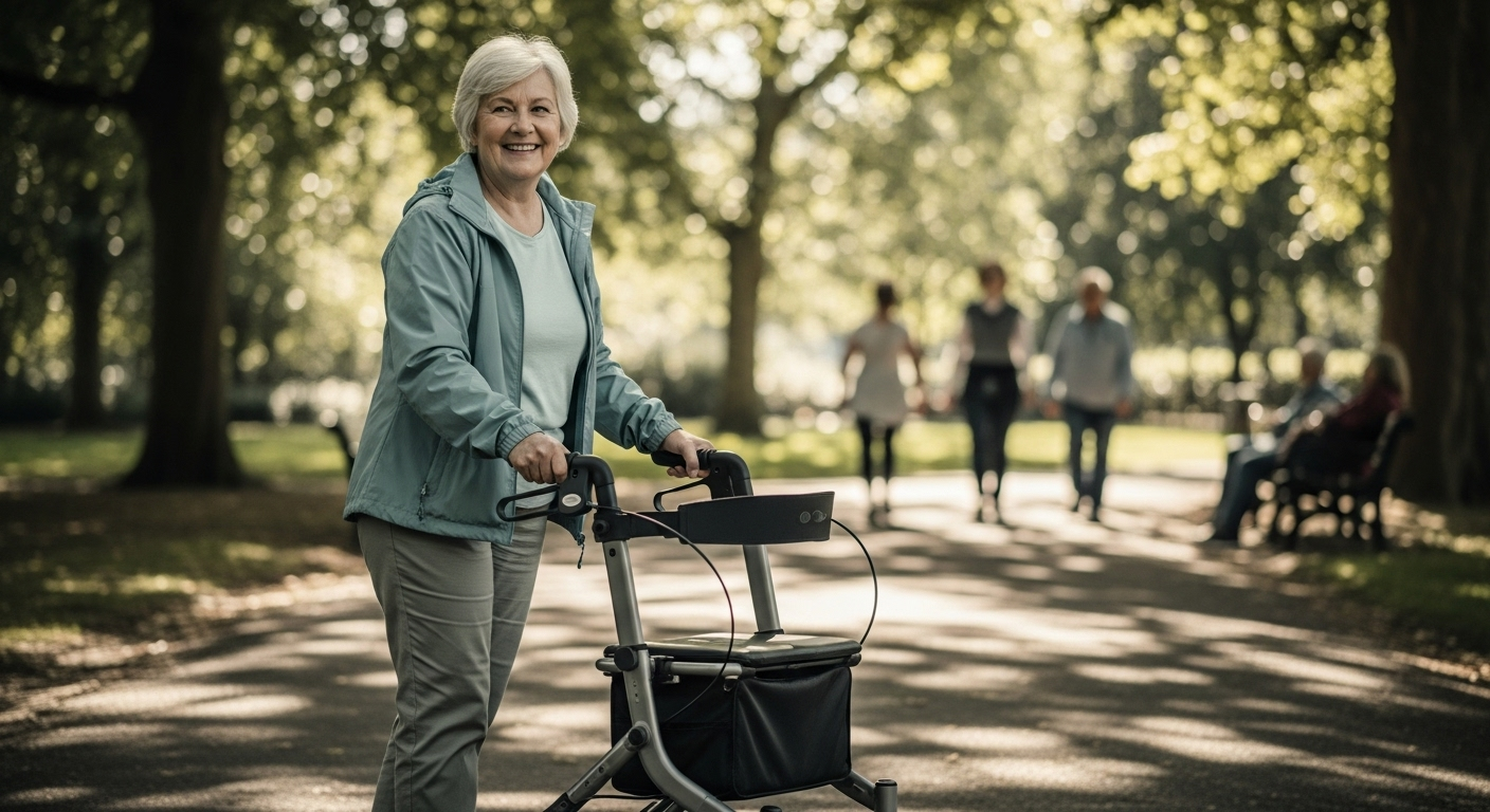 Alegerea și utilizarea unui cadru mobil de mers pentru o viață activă și plină de încredere