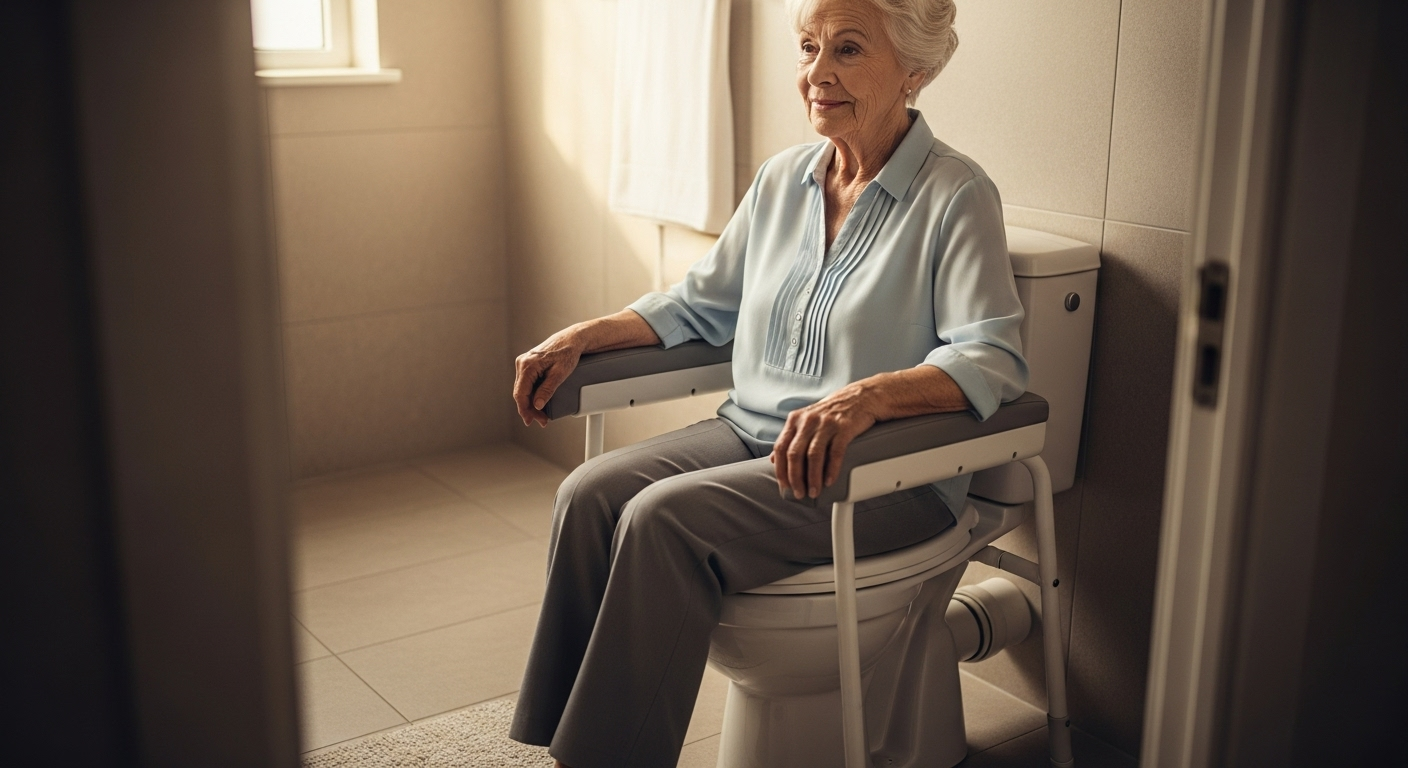 Scaun WC pentru bătrâni: alegerea potrivită pentru demnitate și siguranță