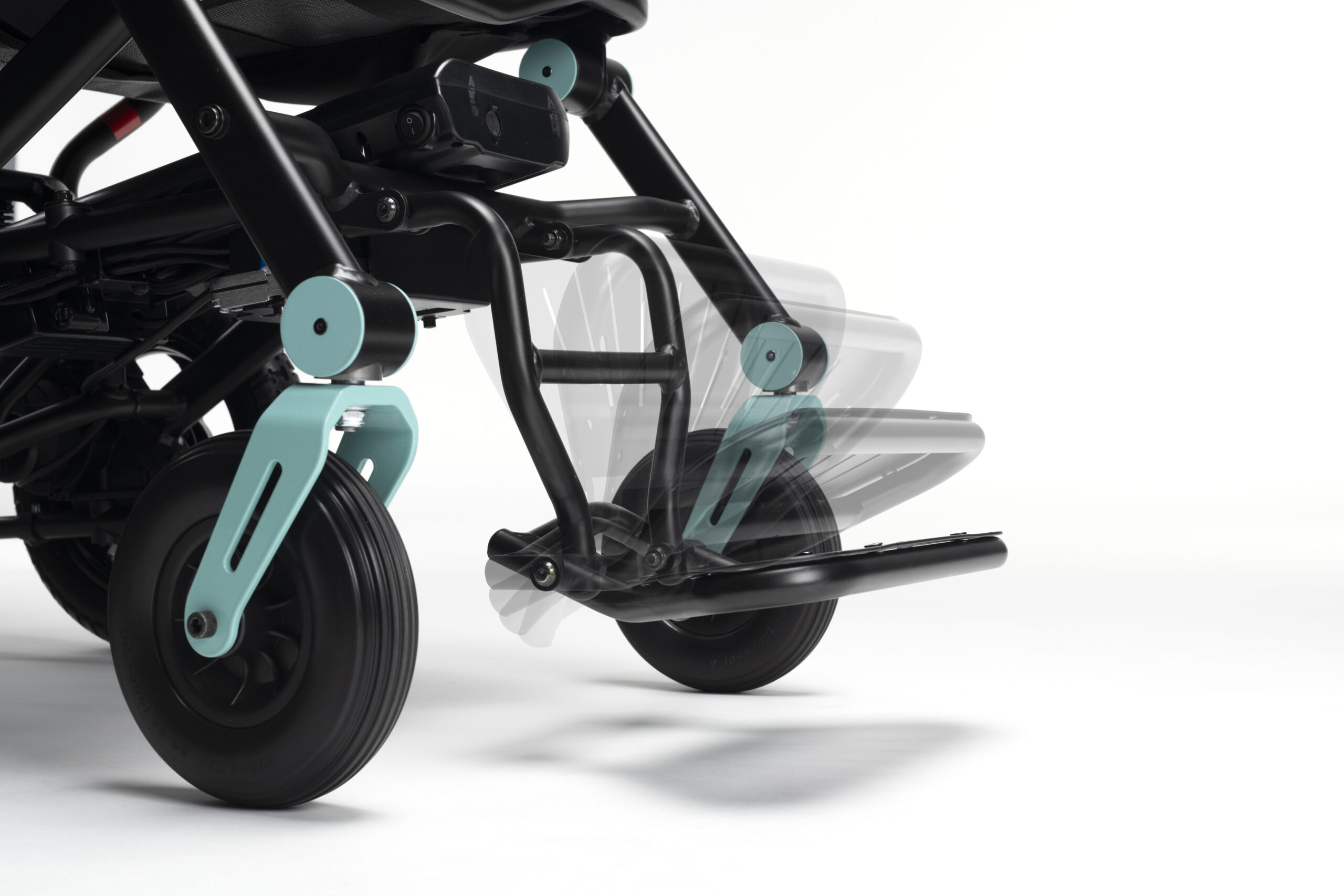 scaun rulant electric pliabil vermeiren plego pliat suport picioare pliabil