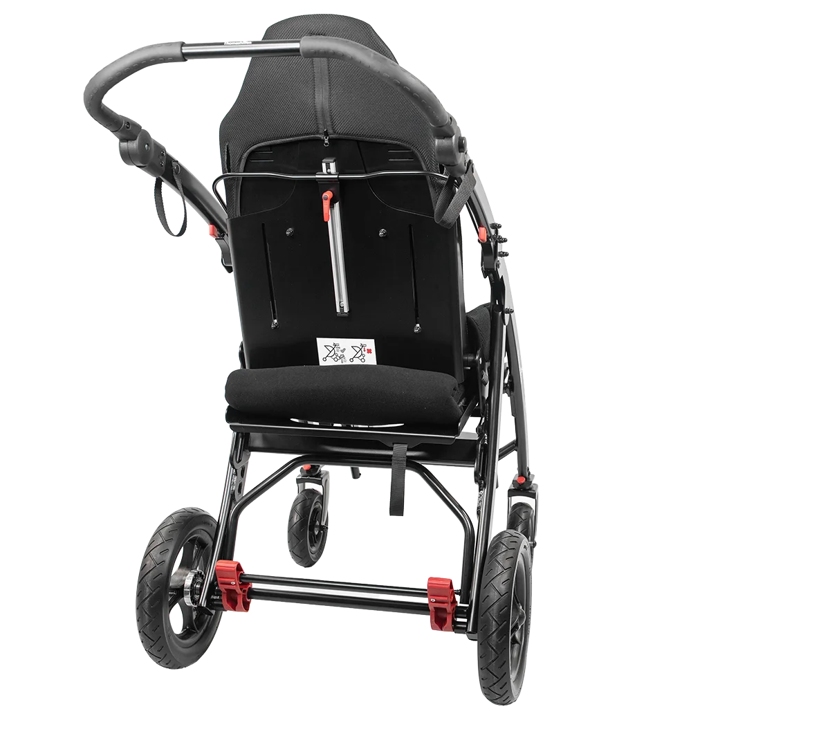 Carucior pentru copii cu dizabilitati Swifty 3 spate
