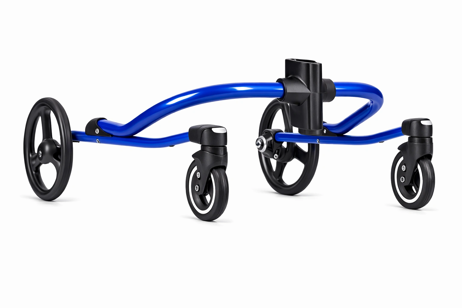 cadru de mers pentru copii cu handicap rifton pacer marime 3 cadru utility blue