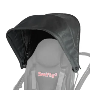 Copertina montata pe caruciorul reha Swifty 3