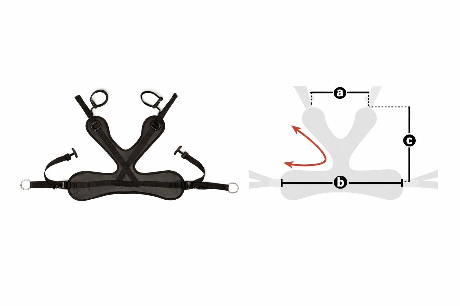 Dimensiuni suport Rifton Pacer