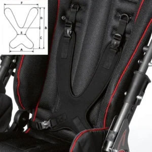 Ham toracic flexibil pentru caruciorul Swifty 1