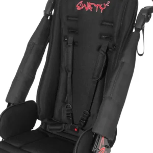 Protectie cadru neagra pentru caruciorul reha Swifty 2 pentru confort si siguranta