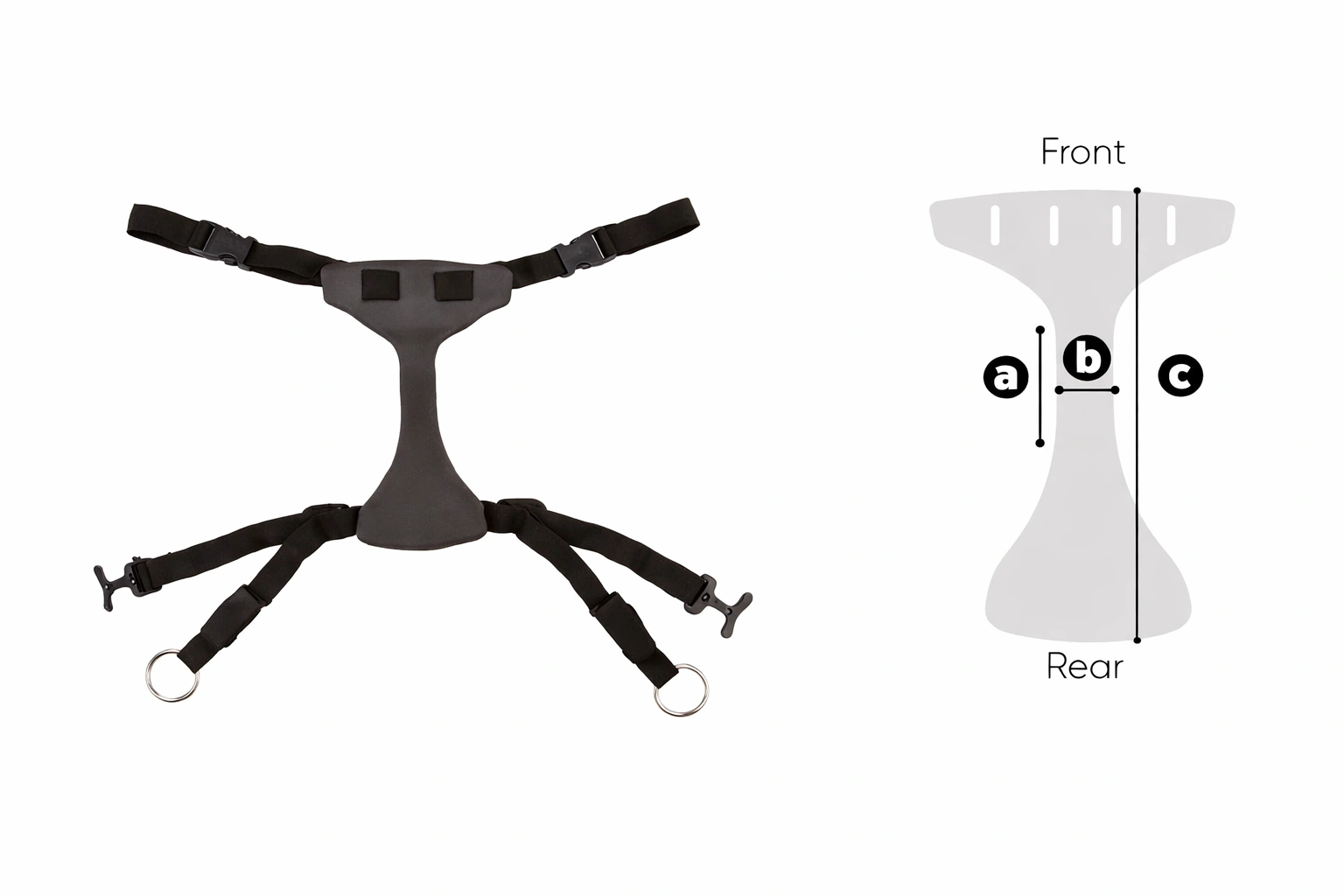 Dimensiuni suport Rifton Pacer