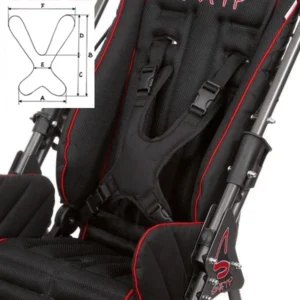 Suport toracic tip fluture pentru caruciorul reha Swifty 2