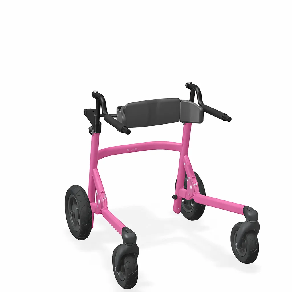 cadru de mers pediatric cu suport plevian