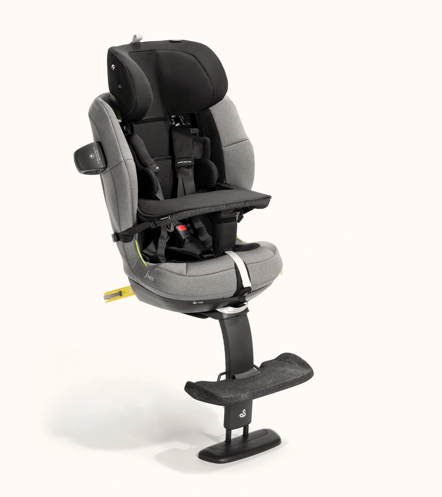 Scaun auto copii cu nevoi speciale Charlie Integral montaj ISOFIX cu suport stabilizare podea