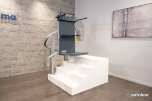 Platformă compactă pentru scări înguste Slim X