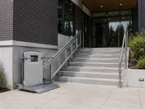 Platforme pentru scari persoane cu dizabilitati