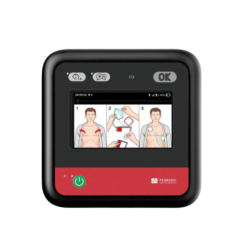 Defibrilator portabil automat PRIMEDIC HeartSave myPAD 675A AED cu display color
