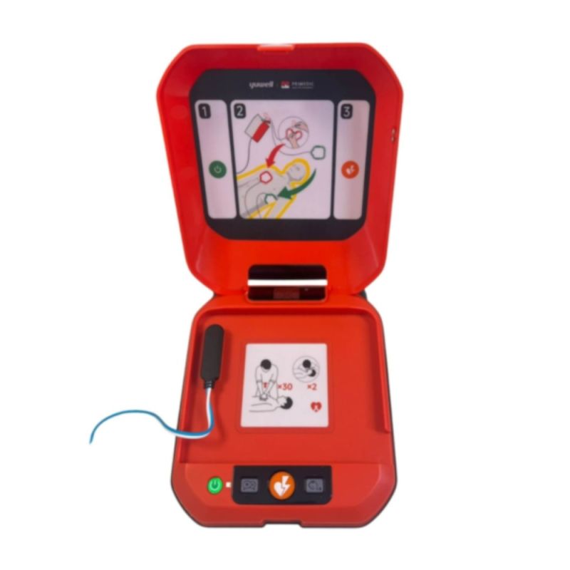Defibrilator PRIMEDIC HeartSave Y0 cu ghidare vocală și LED